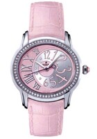Audemars Piguet Millenary Novelty Ladies (Steel / Pink / Leather)