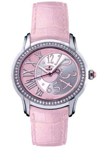 Audemars Piguet Millenary Novelty Ladies (Steel / Pink / Leather)