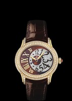 Audemars Piguet Millenary Novelty Ladies (YG / Diamonds / Leather)