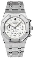 Audemars Piguet Royal Oak Chronograph ( WG / Silver / WG Bracelet)