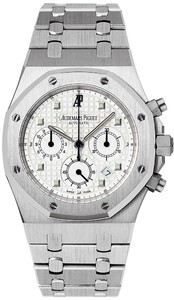 Audemars Piguet Royal Oak Chronograph ( WG / Silver / WG Bracelet)
