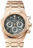 Audemars Piguet Royal Oak Chronograph (RG / Black / RG Bracelet)