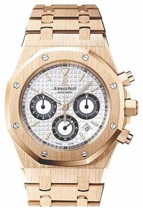 Audemars Piguet Royal Oak Chronograph (RG / Silver / RG)