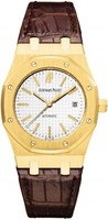 Audemars Piguet Royal Oak Chronograph (YG / Silver / Leather)