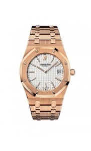 Audemars Piguet Royal Oak Date (PG / Silver / PG)