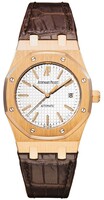 Audemars Piguet Royal Oak Date (RG / White / Leather)