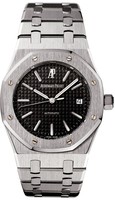 Audemars Piguet Royal Oak Date (SS / Black / SS Bracelet)