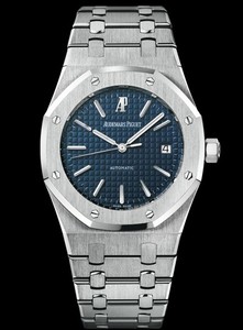 Audemars Piguet Royal Oak Date (SS / Blue / SS / 3120)