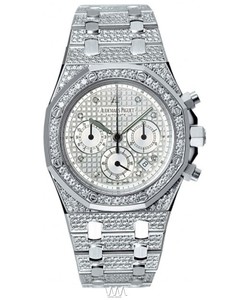Audemars Piguet Royal Oak Jeweled Chronograph (WG / Diamonds / WG-Diamonds)