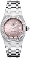 Audemars Piguet Royal Oak Ladies (SS-Diamonds / Pink / SS / Automatic)