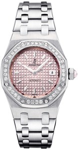 Audemars Piguet Royal Oak Ladies (SS-Diamonds / Pink / SS / Automatic)