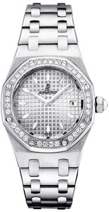 Audemars Piguet Royal Oak Ladies (SS-Diamonds / Silver / SS Bracelet)