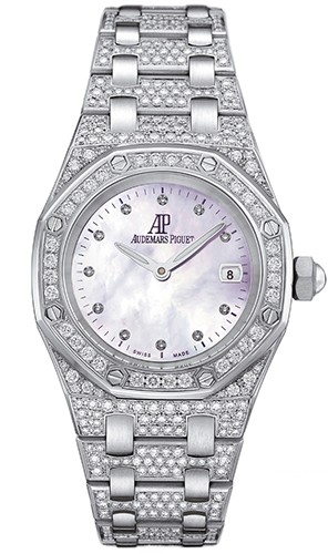 Audemars Piguet Royal Oak Ladies (WG / MOP / Diamonds / WG)
