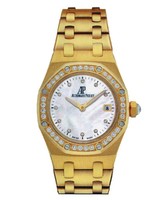 Audemars Piguet Royal Oak Ladies (YG / MOP / Diamonds / YG)