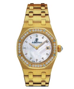 Audemars Piguet Royal Oak Ladies (YG / MOP / Diamonds / YG)
