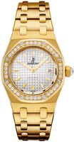 Audemars Piguet Royal Oak Lady Quartz (YG / Silver / YG Bracelet)