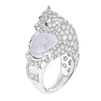 Boucheron Nanook, the polar bear ring