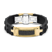 Мужской браслет Men's Bracelet With Diamonds Baraka 'Ref: BR25114