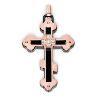 Мужской кулон Men's Cross Pendant With Diamonds Baraka CR22153