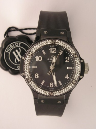 Hublot Black Ceramic Black Magic Diamonds 361.CV.1270.RX.1104