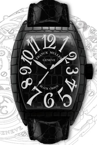 Franck Muller Black Croco 8880 SC BLACK CROCO