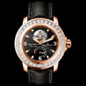 Blancpain 50 Fathoms Tourbillon Automatic (RG - Diamond Bezel)
