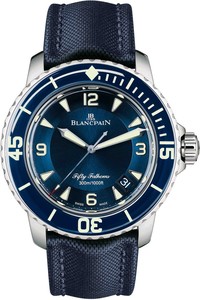 Blancpain Fifty Fathoms Automatic (WG / Blue)