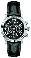 Blancpain Flyback chronograph Ladies (SS/Black/Leather strap)