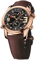 Blancpain L-evolution Alarm GMT (RG/Black/Leather Strap)