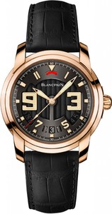 Blancpain L-evolution Automatique 8 Jours (RG/Black/Leather Strap)