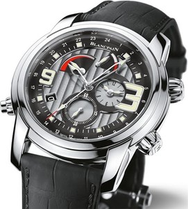 Blancpain L-evolution Automatique 8 Jours (SS/Silver/Leather Strap)