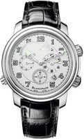 Blancpain Leman Alarm (WG / Opaline / Leather)