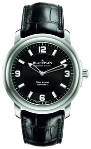 Blancpain Leman Aqua Lung Minute Repeater (Ti / Black / Leather)