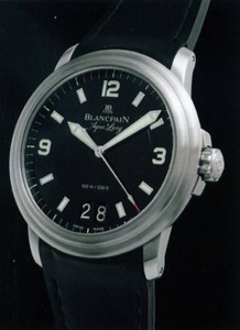 Blancpain Leman Big Date Aqua Lung Monaco Yacht Show 2005 (SS)