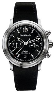 Blancpain Leman Flyback Chrono (Steel / Black / Rubber)