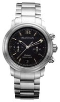 Blancpain Leman Flyback Chrono (Steel / Black / Steel)