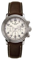 Blancpain Leman Flyback Chrono (Steel / White / Leather)