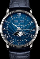 Blancpain Villeret Moon Phase Complete Calendar 40mm 6654-1529-55B
