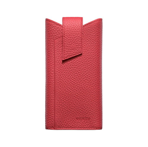 Вертикальный футляр Vertu ASTER из телячьей кожи цвета «румянец»
