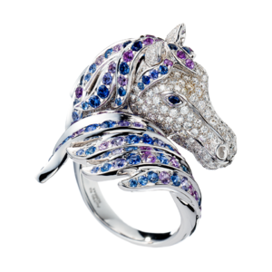 Boucheron Pegase Sapphire Ring