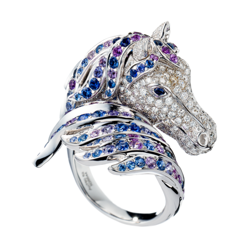 Boucheron Pegase Sapphire Ring