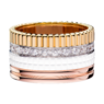 Boucheron Quatre White Edition Large Ring With Diamonds