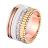 Boucheron Quatre White Edition Large Ring With Diamonds