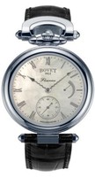 Bovet Fleurier 39 - Amadeo Steel (SS / White MOP / Leather Strap) AS39003