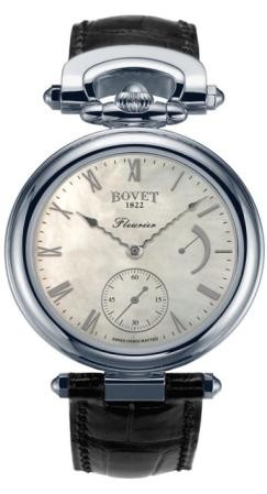Bovet Fleurier 39 - Amadeo Steel (SS / White MOP / Leather Strap) AS39003