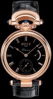 Bovet Fleurier 39 Amadeo (RG / Black / Leather) AF39007