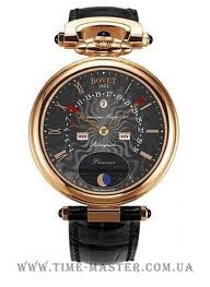 Bovet Fleurier 42 Perpetual Calendar Moon Phase Retrograde Amadeo (RG / Black Opalin / Leather) AQPR009