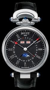 Bovet Fleurier 42 Triple Date Amadeo (WG / Black / Leather) AQMP004