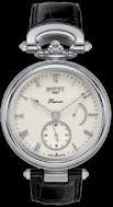 Bovet Fleurier 43 Amadeo Steel (SS / Ivory / Leather) AS43001