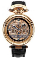 Bovet Fleurier 44 Butterfly Tourbillon Amadeo (RG / Baguette Diamonds / Leather) TPA001